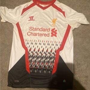 Mens Liverpool lfc official warrior vintage soccer jersey kit